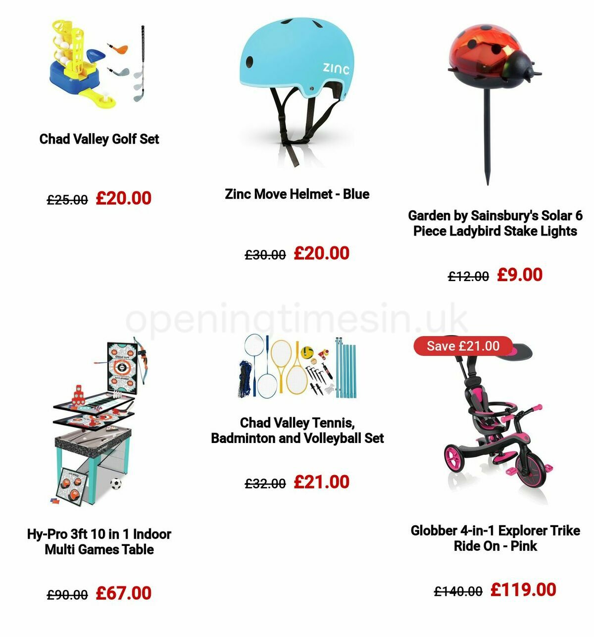 Argos Offers from 22 May