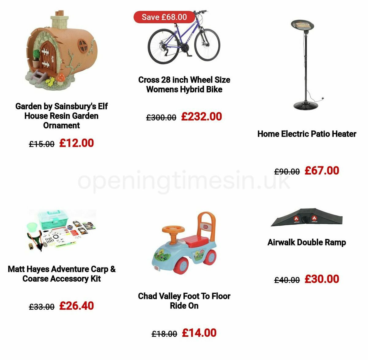 Argos Offers from 22 May