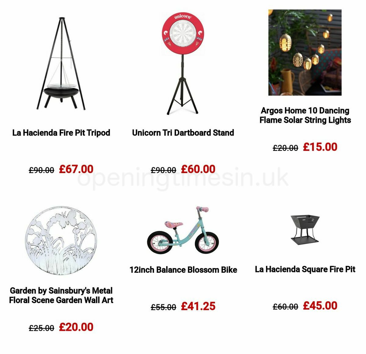 Argos Offers from 22 May