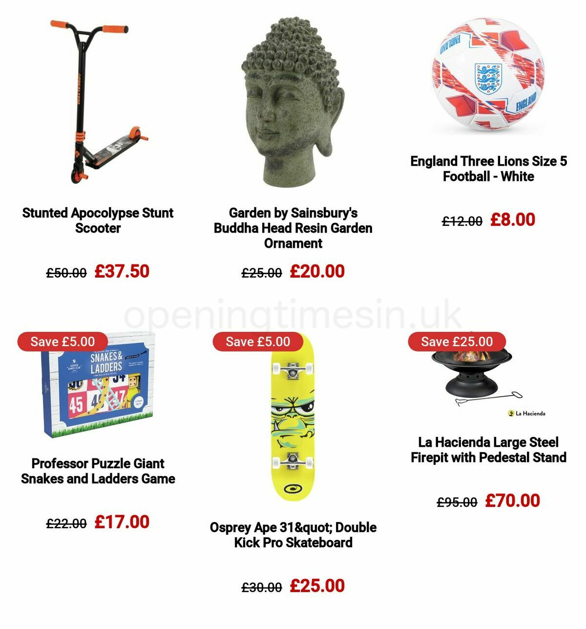 Argos Offers from 22 May