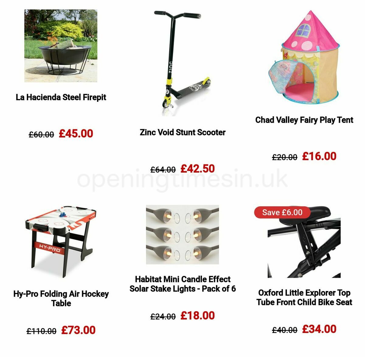 Argos Offers from 22 May