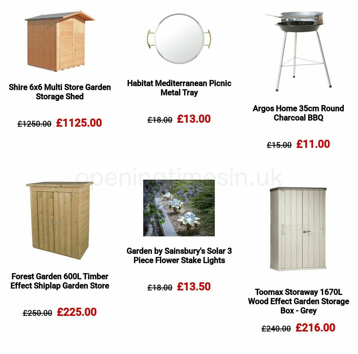 Argos Offers from 22 May