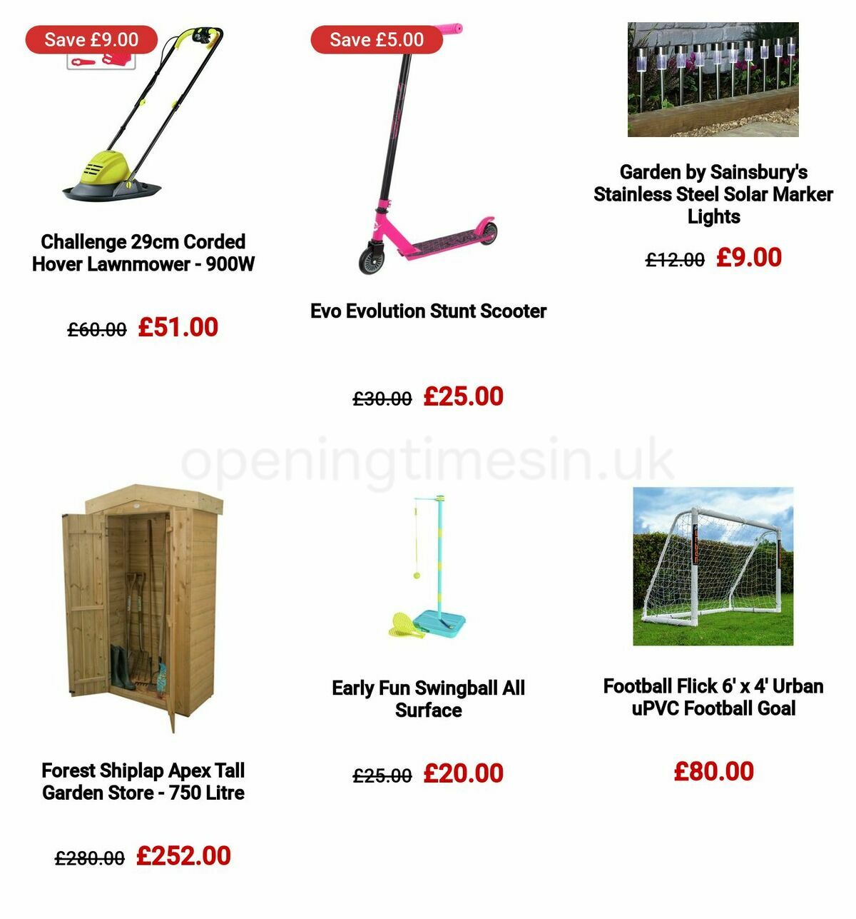 Argos Offers from 22 May