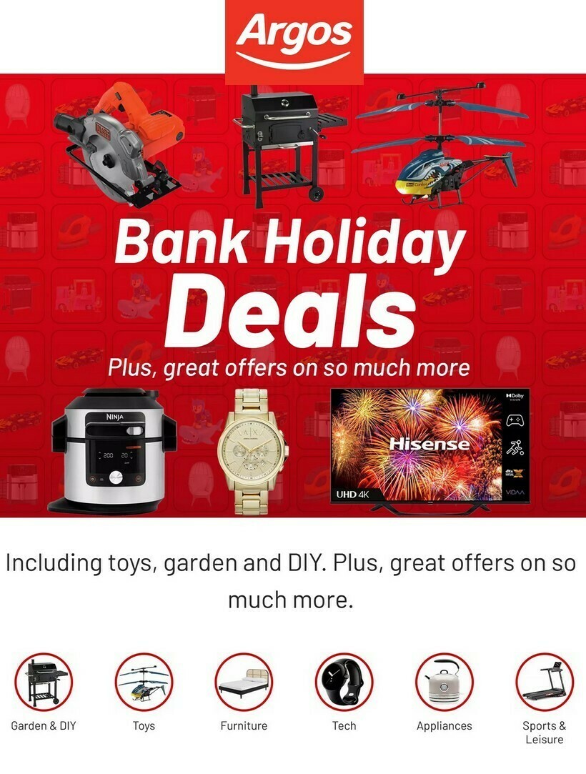 Argos Offers from 26 May