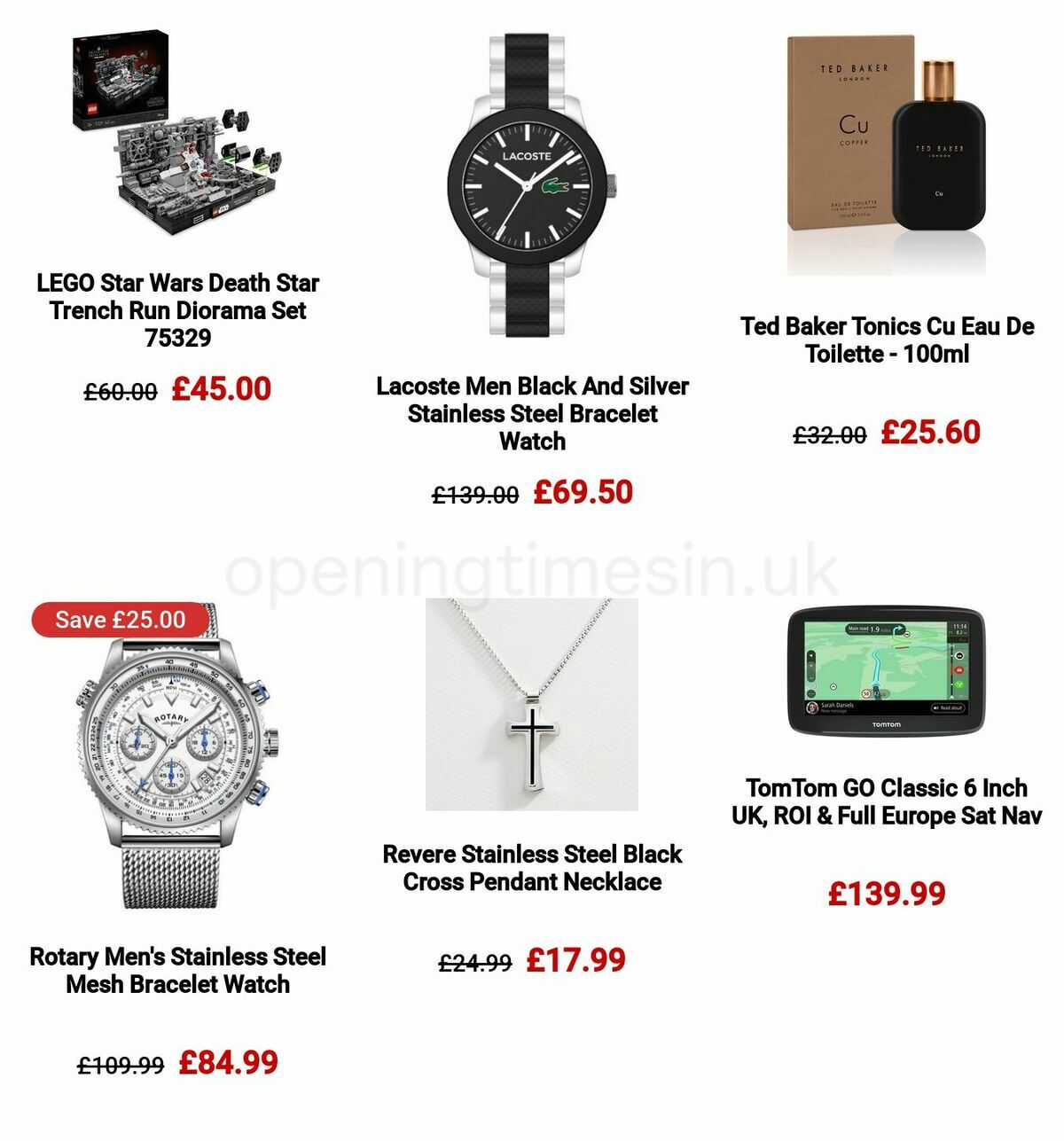 Argos Father's Day Offers from 29 May