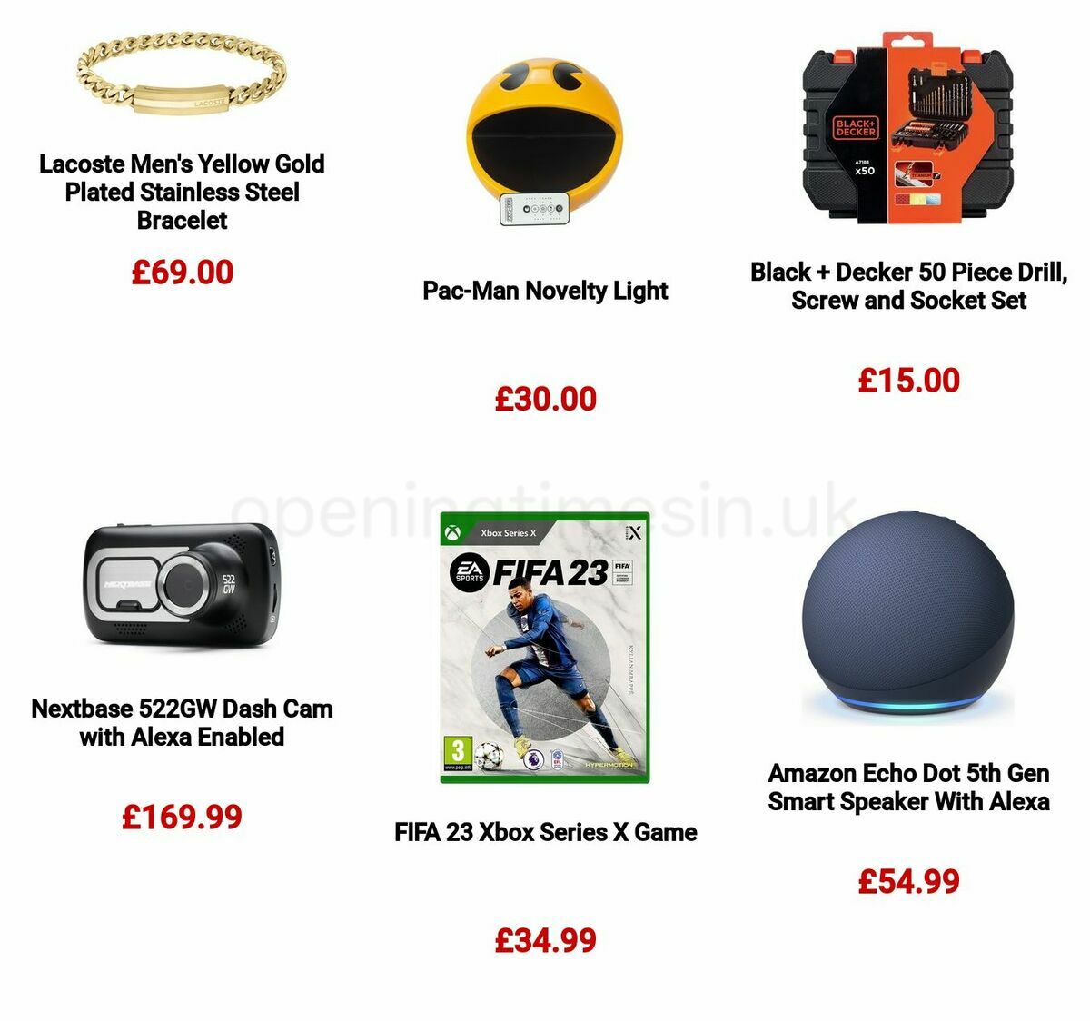 Argos Father's Day Offers from 29 May