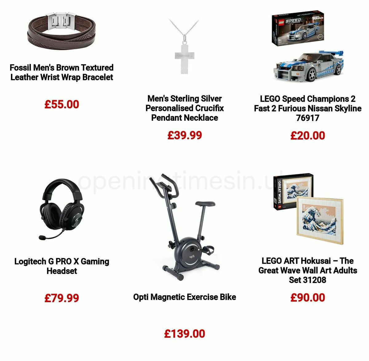 Argos Father's Day Offers from 29 May