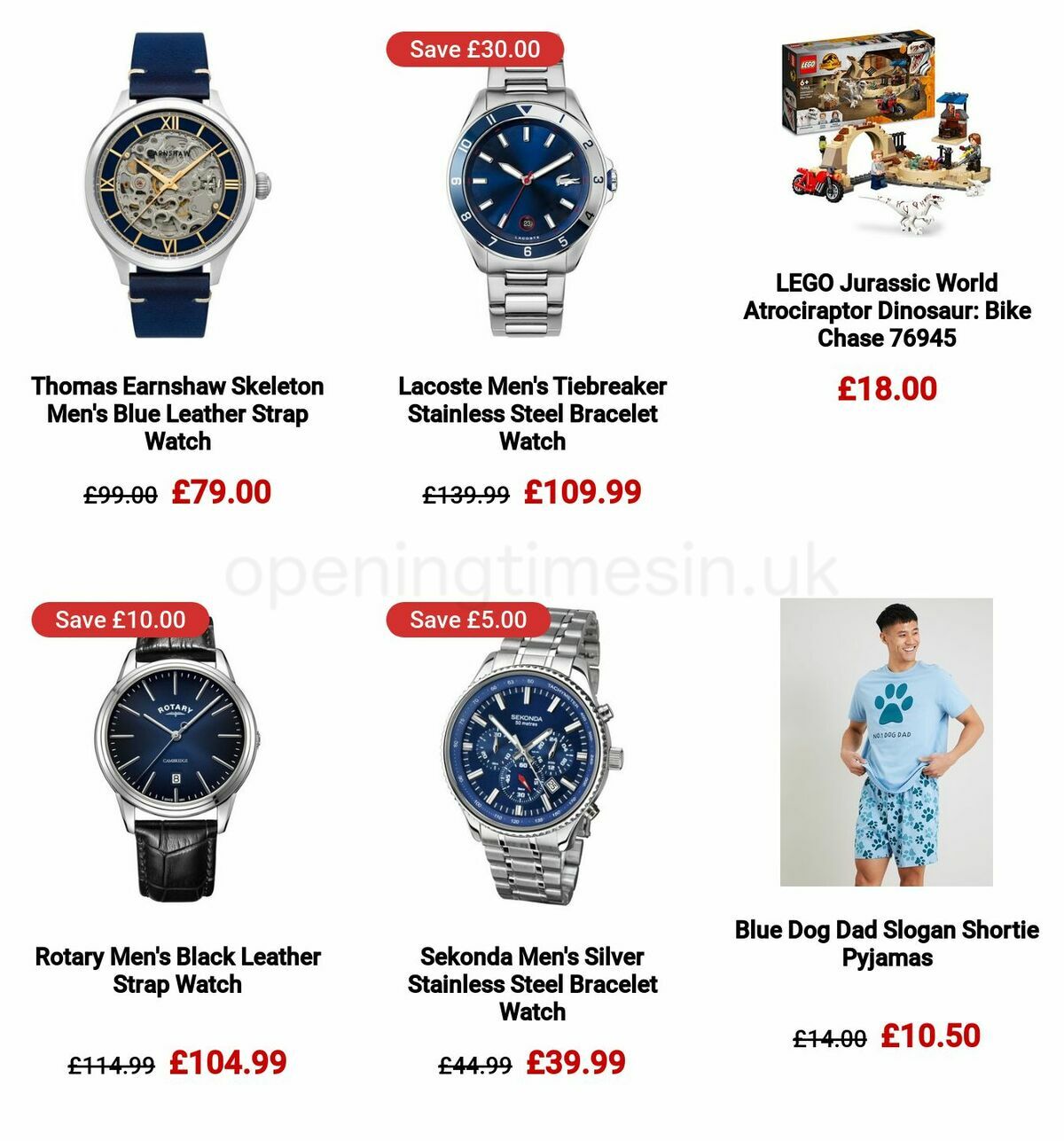 Argos Father's Day Offers from 29 May