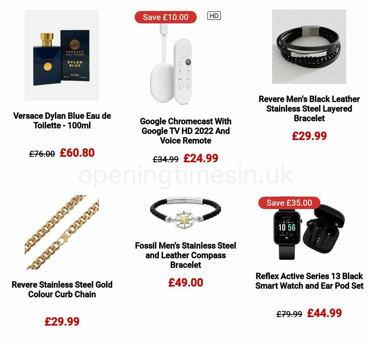Argos Father's Day Offers from 29 May
