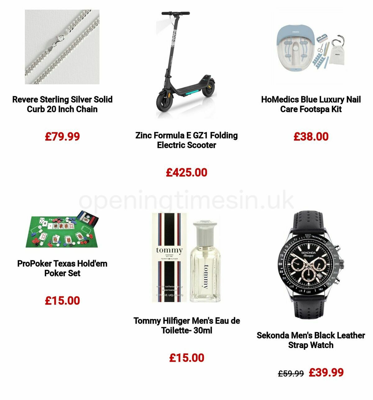 Argos Father's Day Offers from 29 May