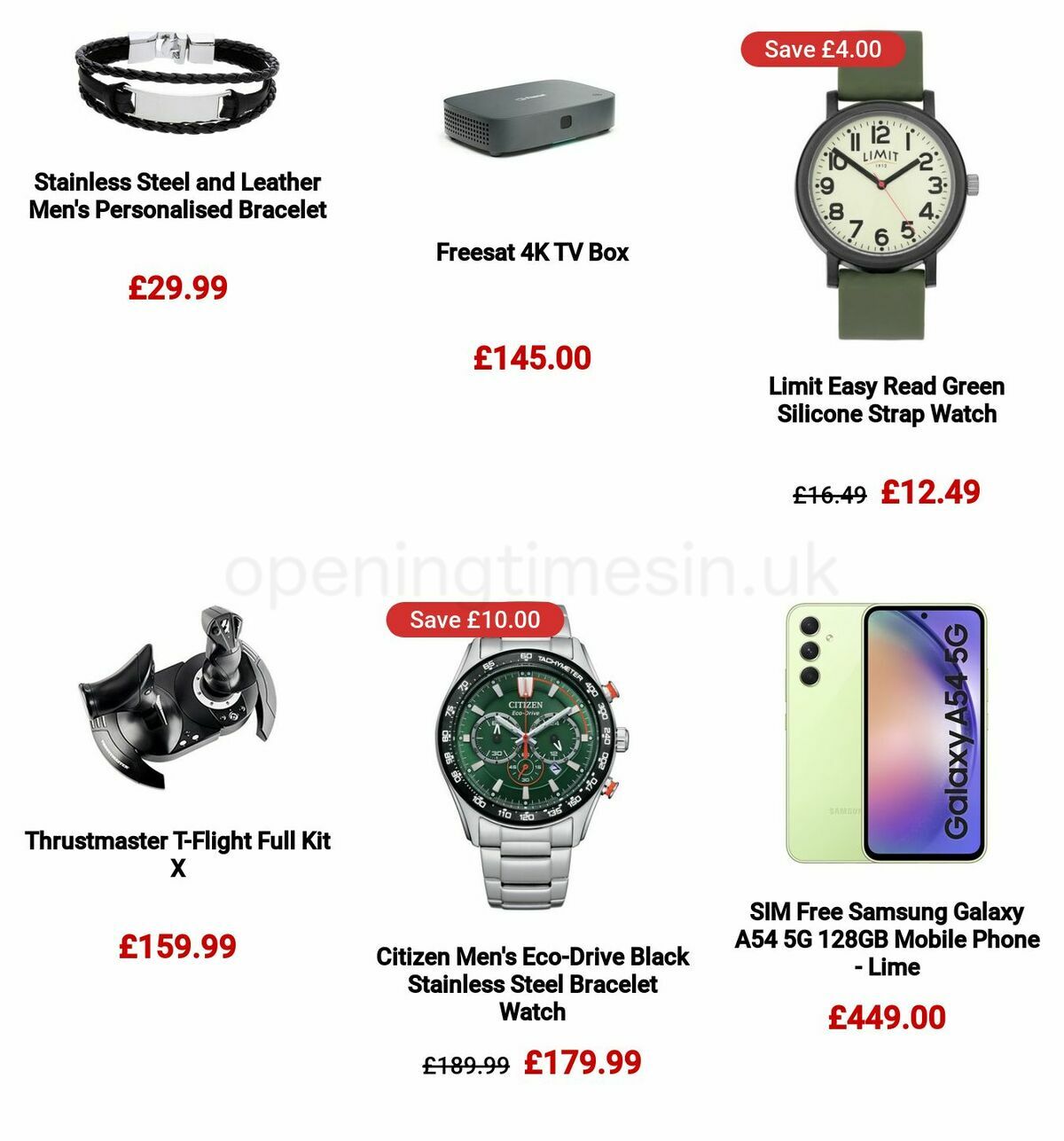 Argos Father's Day Offers from 29 May