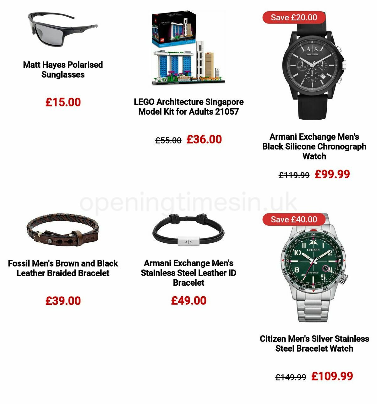 Argos Father's Day Offers from 29 May