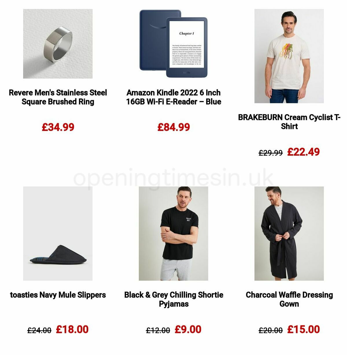 Argos Father's Day Offers from 29 May