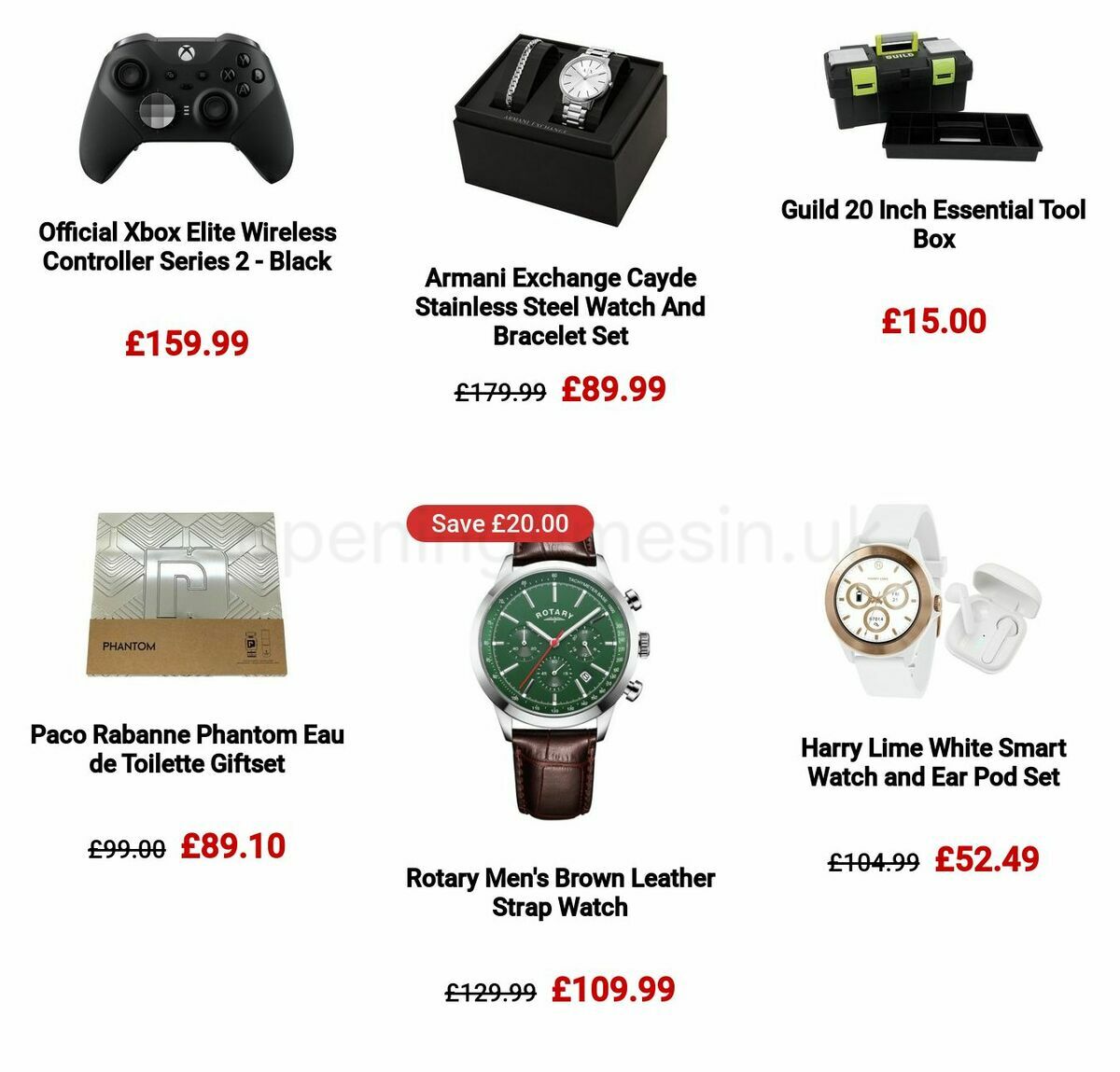 Argos Father's Day Offers from 29 May