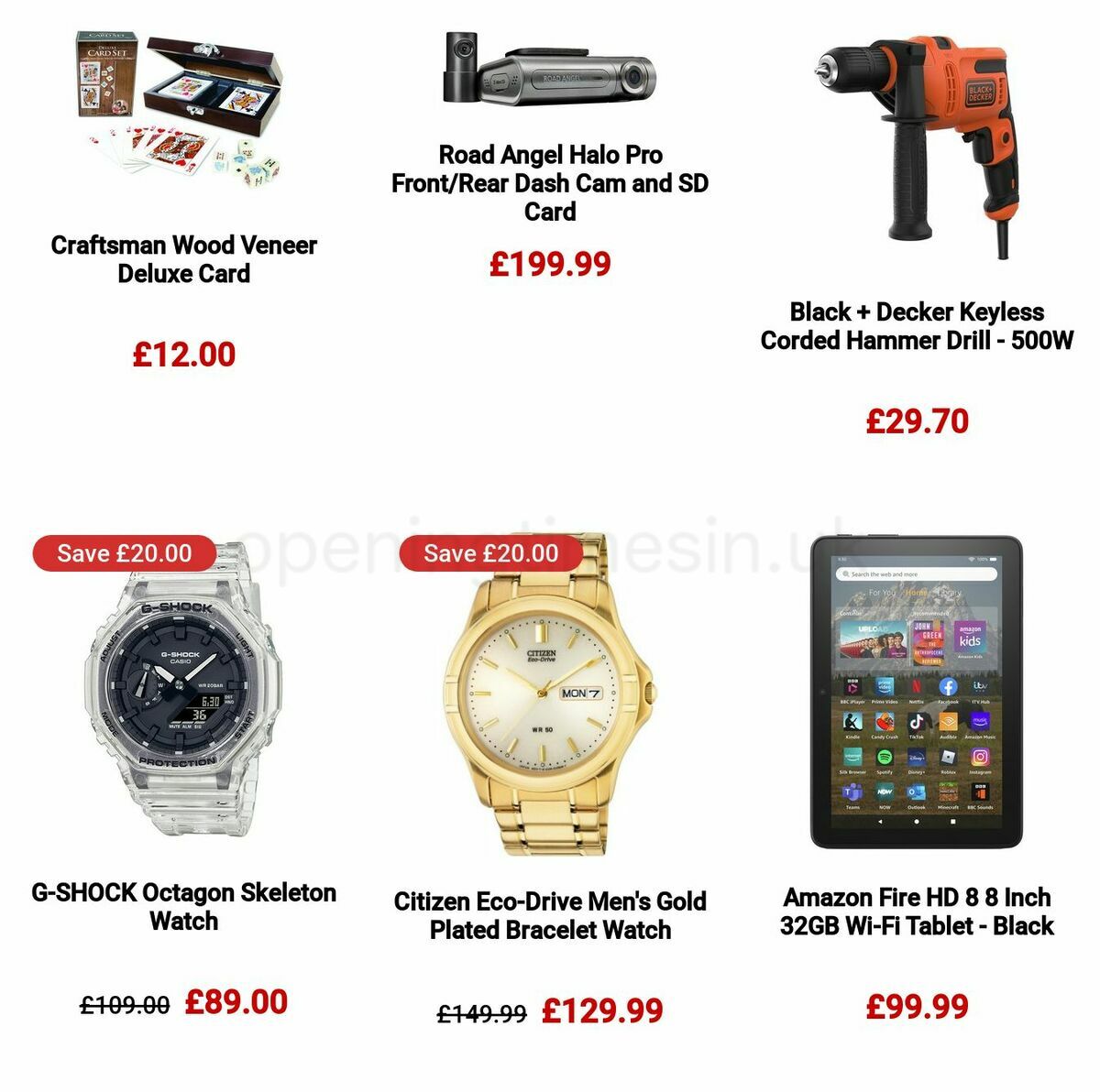 Argos Father's Day Offers from 29 May