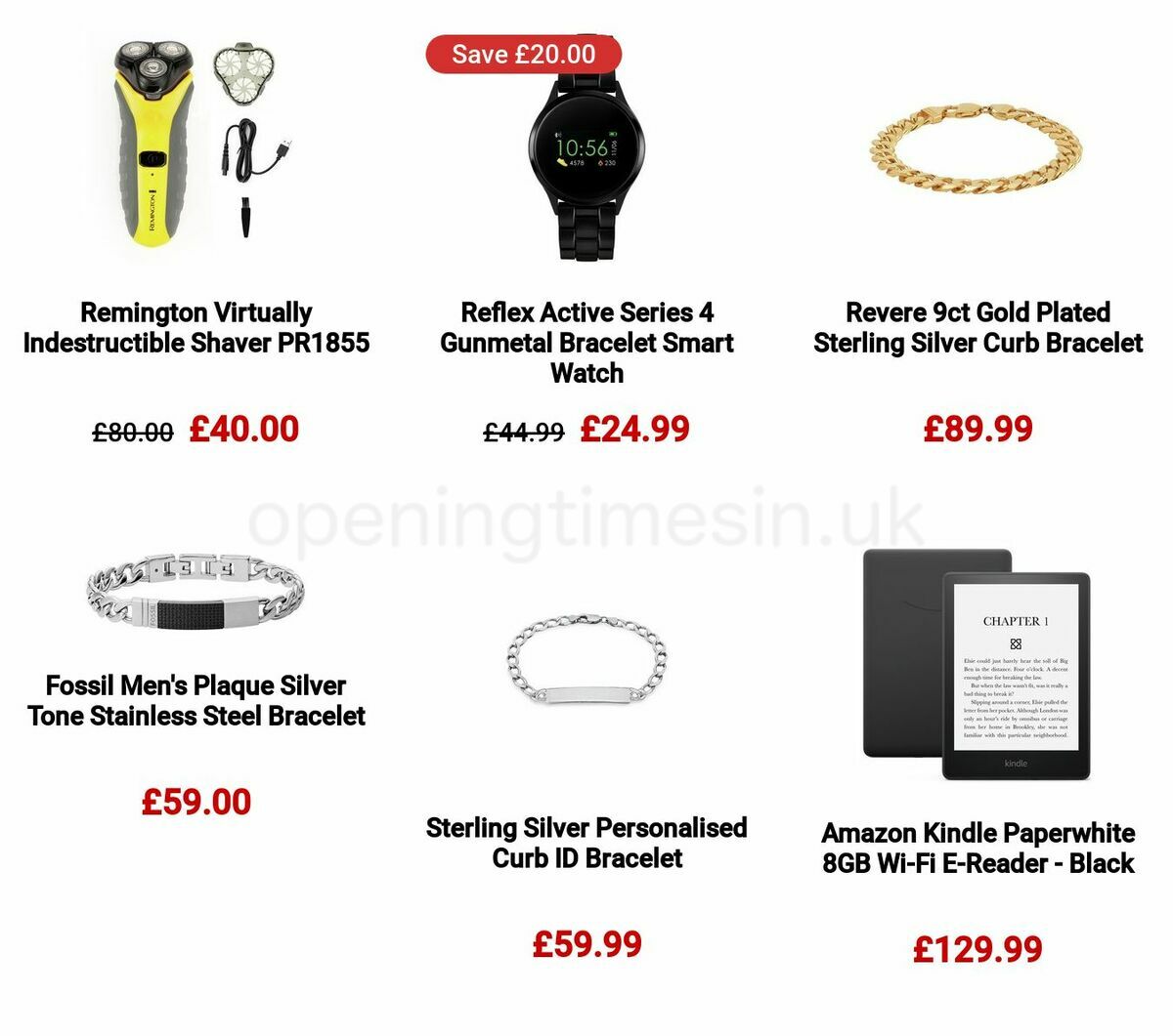 Argos Father's Day Offers from 29 May