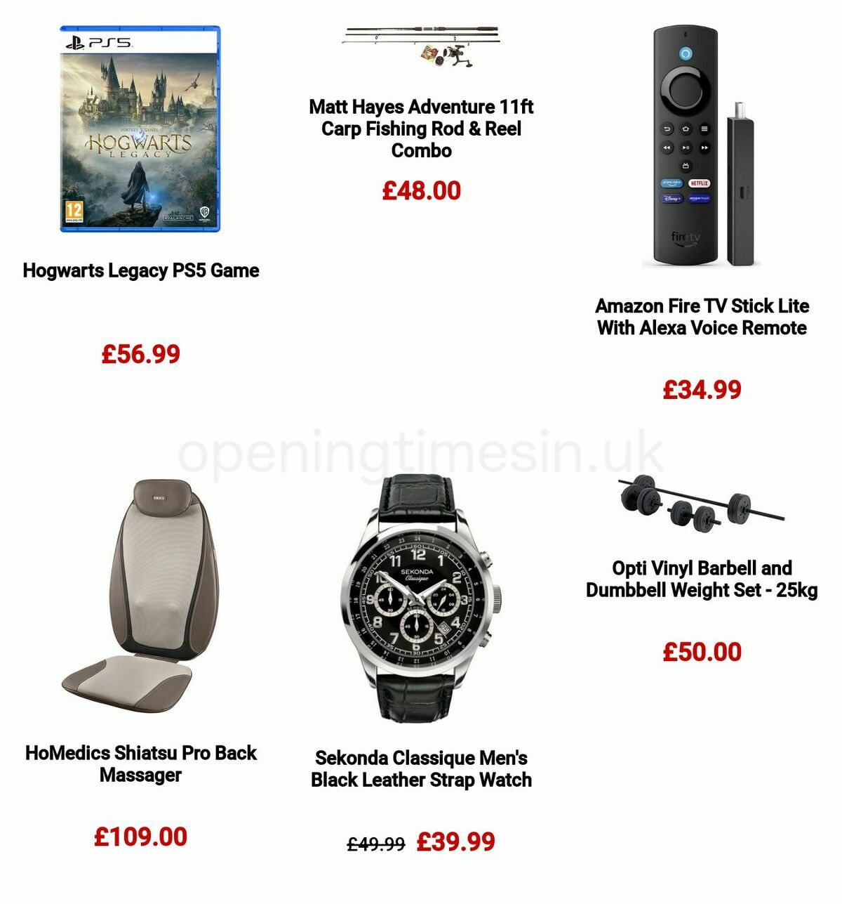 Argos Father's Day Offers from 29 May
