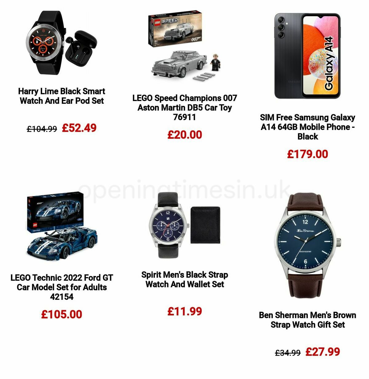 Argos Father's Day Offers from 29 May