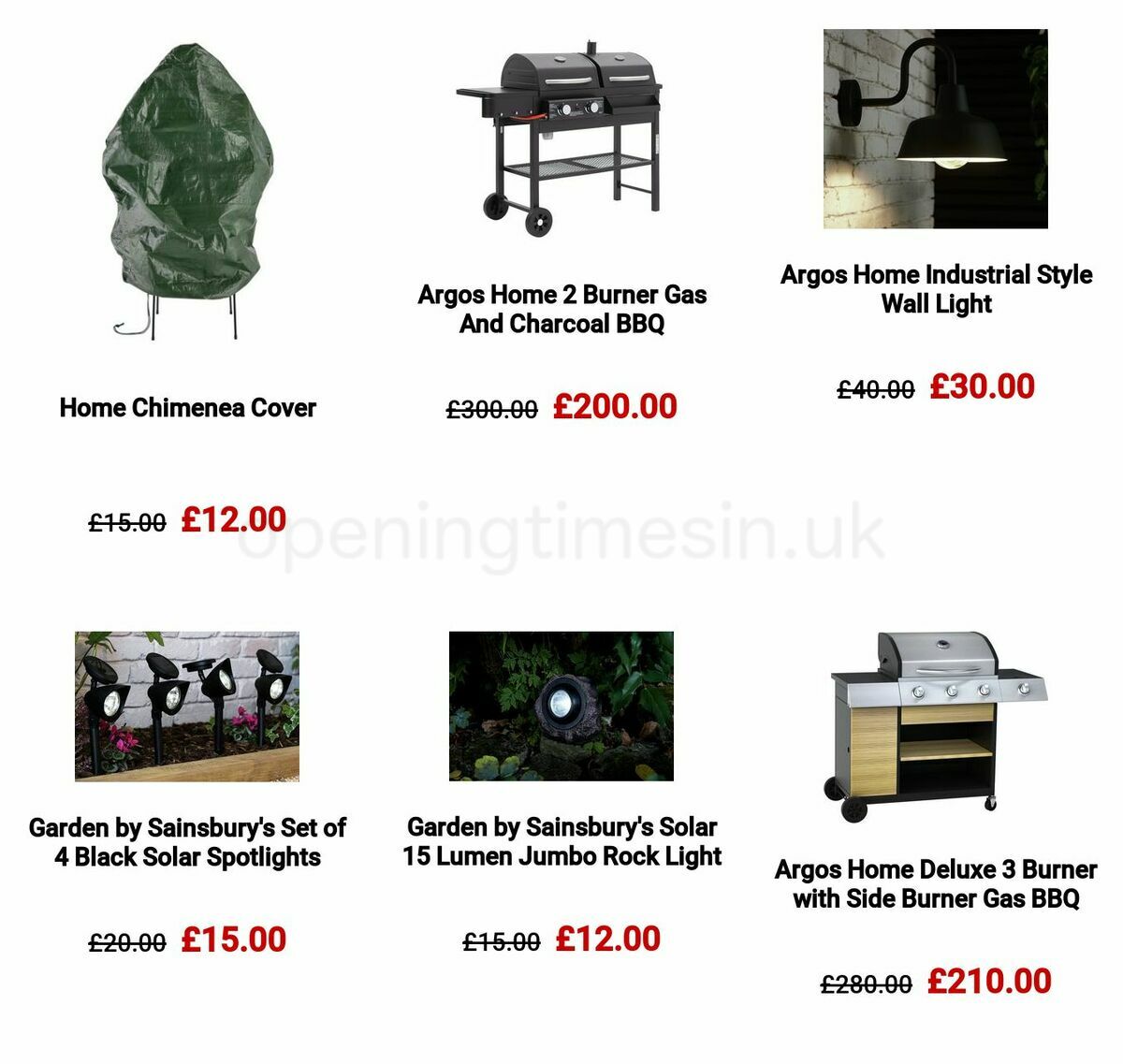 Argos Offers from 12 June