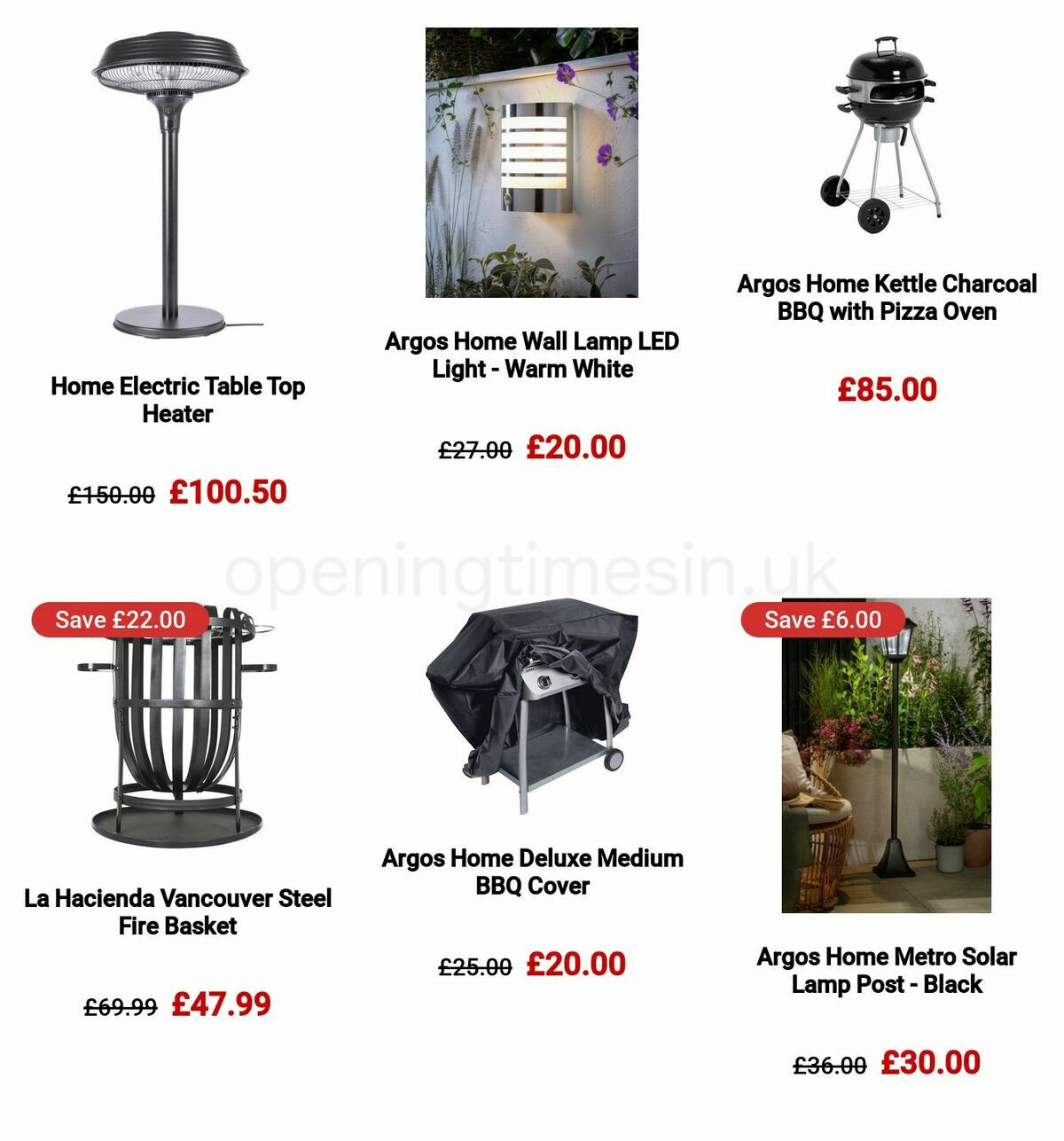 Argos Offers from 12 June