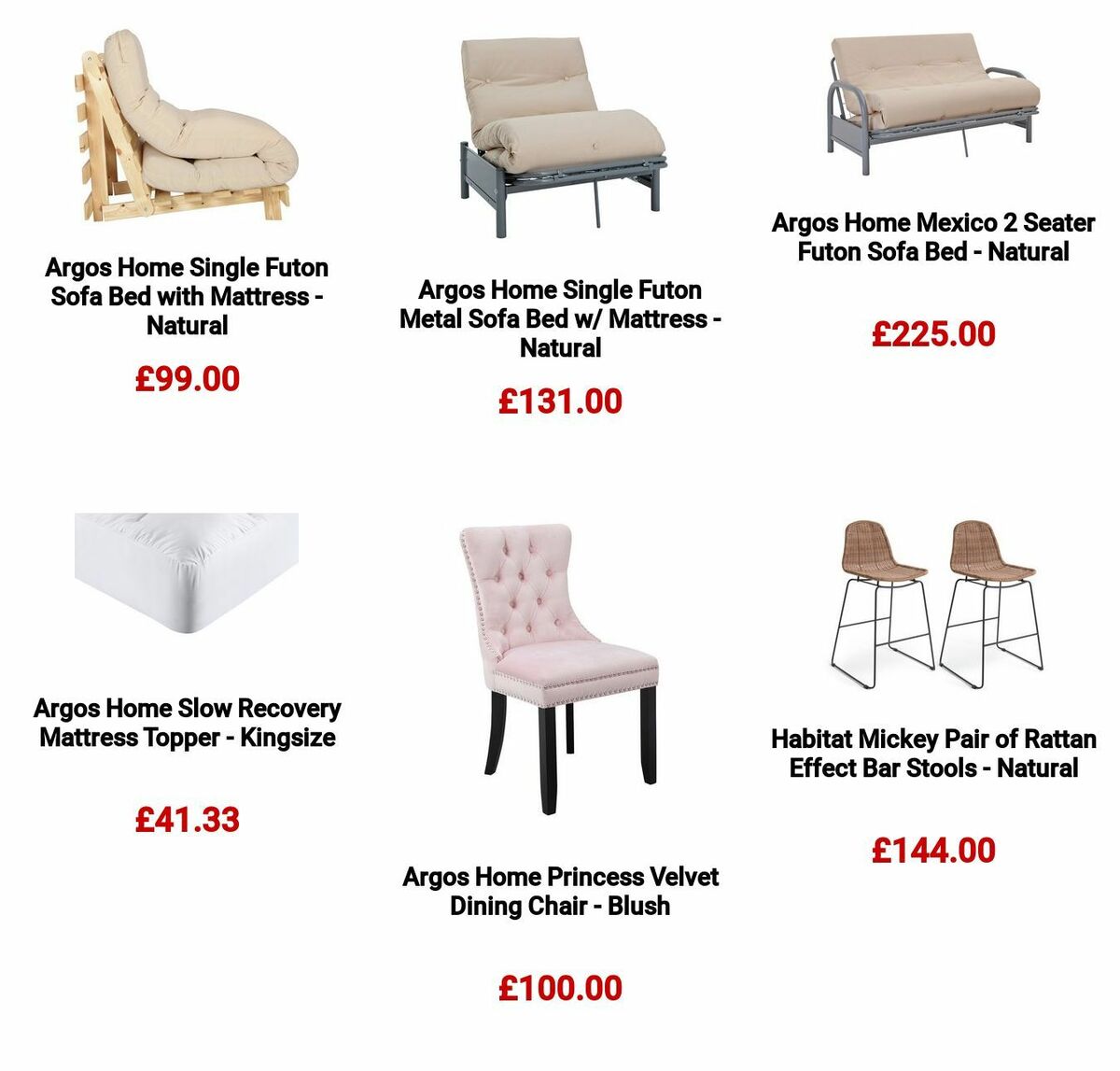 Argos Offers from 19 June