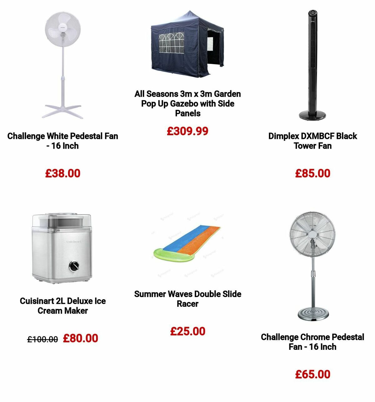 Argos Keeping Cool Offers from 19 June