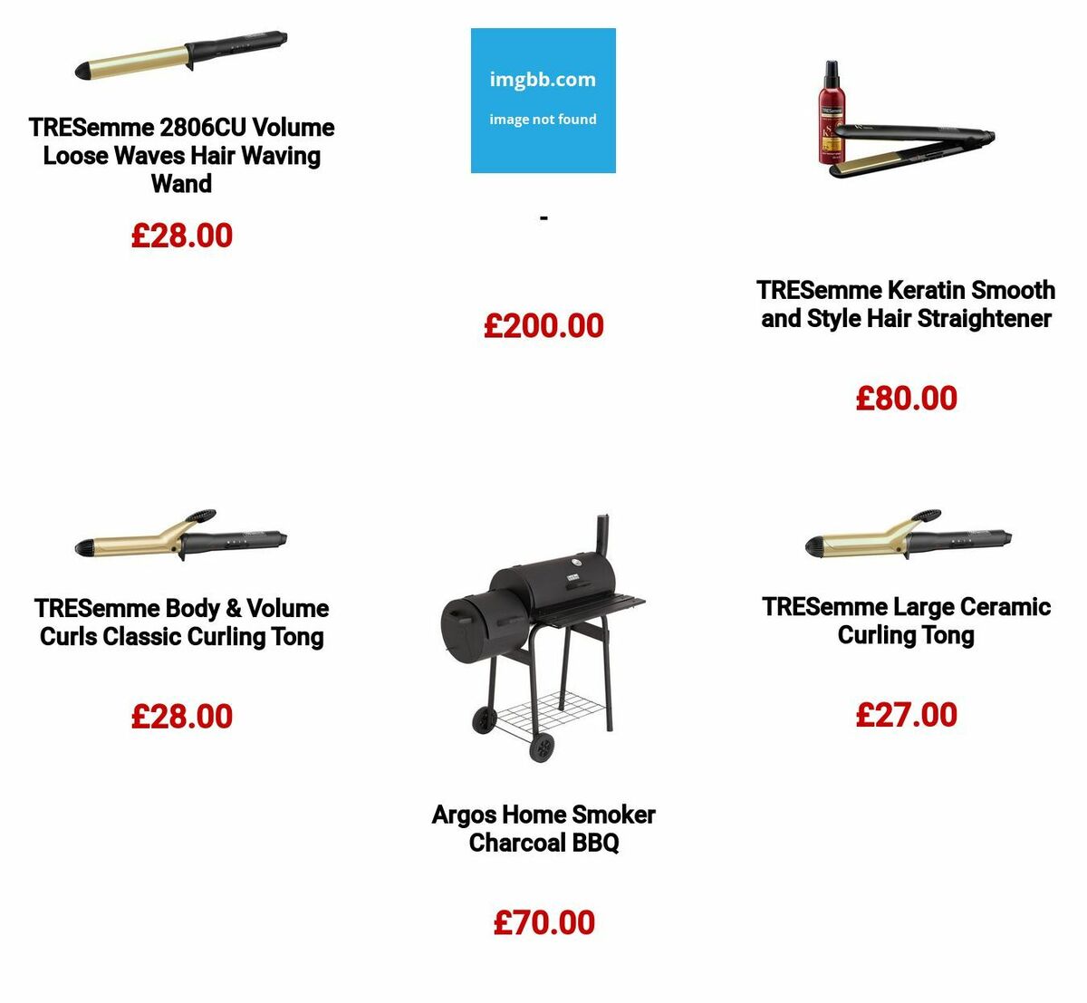 Argos Great savings on selected appliance brands Offers from 3 July