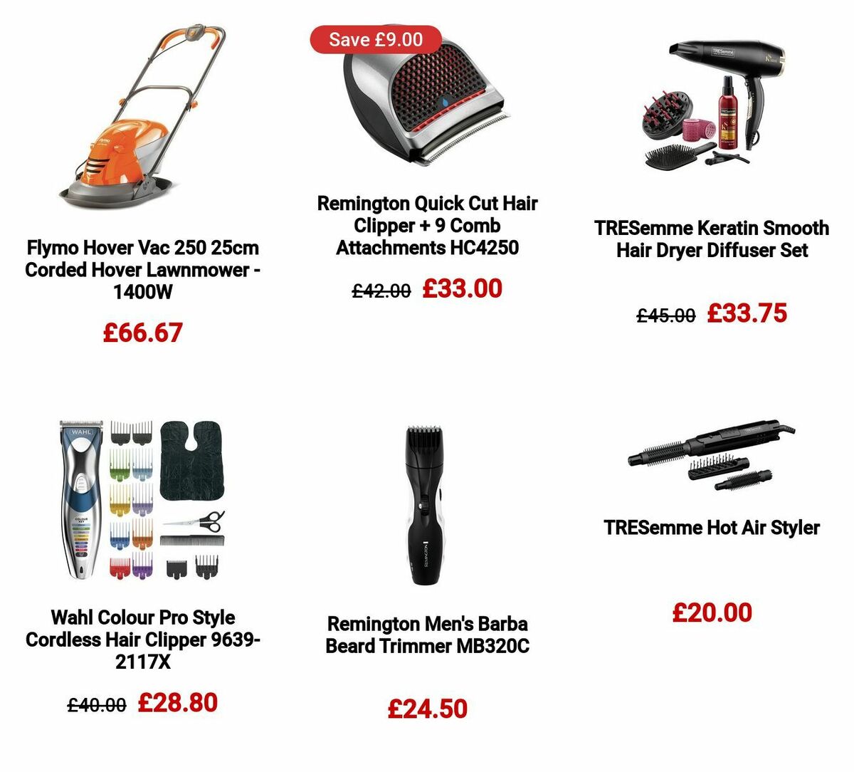 Argos Great savings on selected appliance brands Offers from 3 July