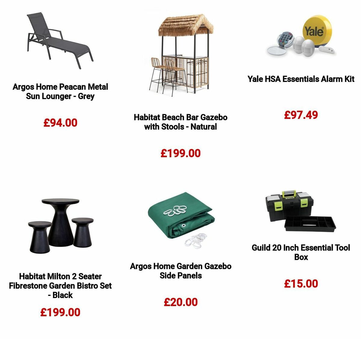 Argos Offers from 24 July