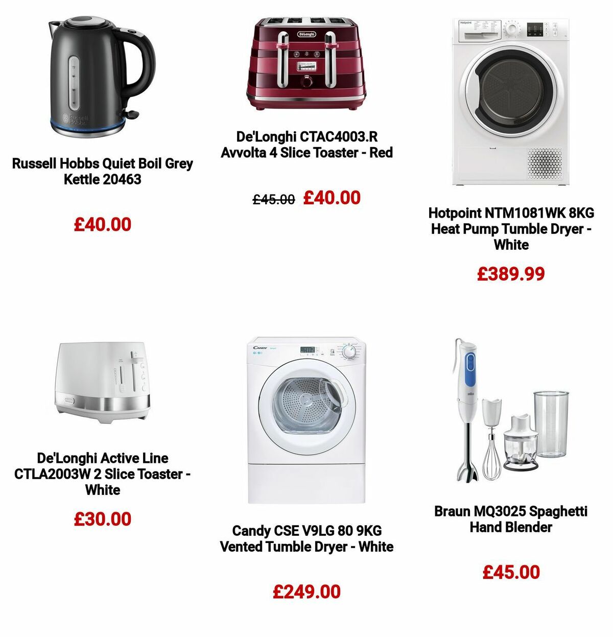 Argos Offers from 24 July