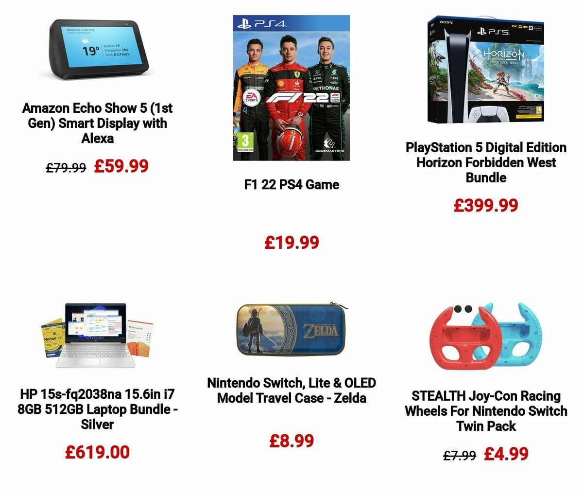 Argos Offers from 24 July