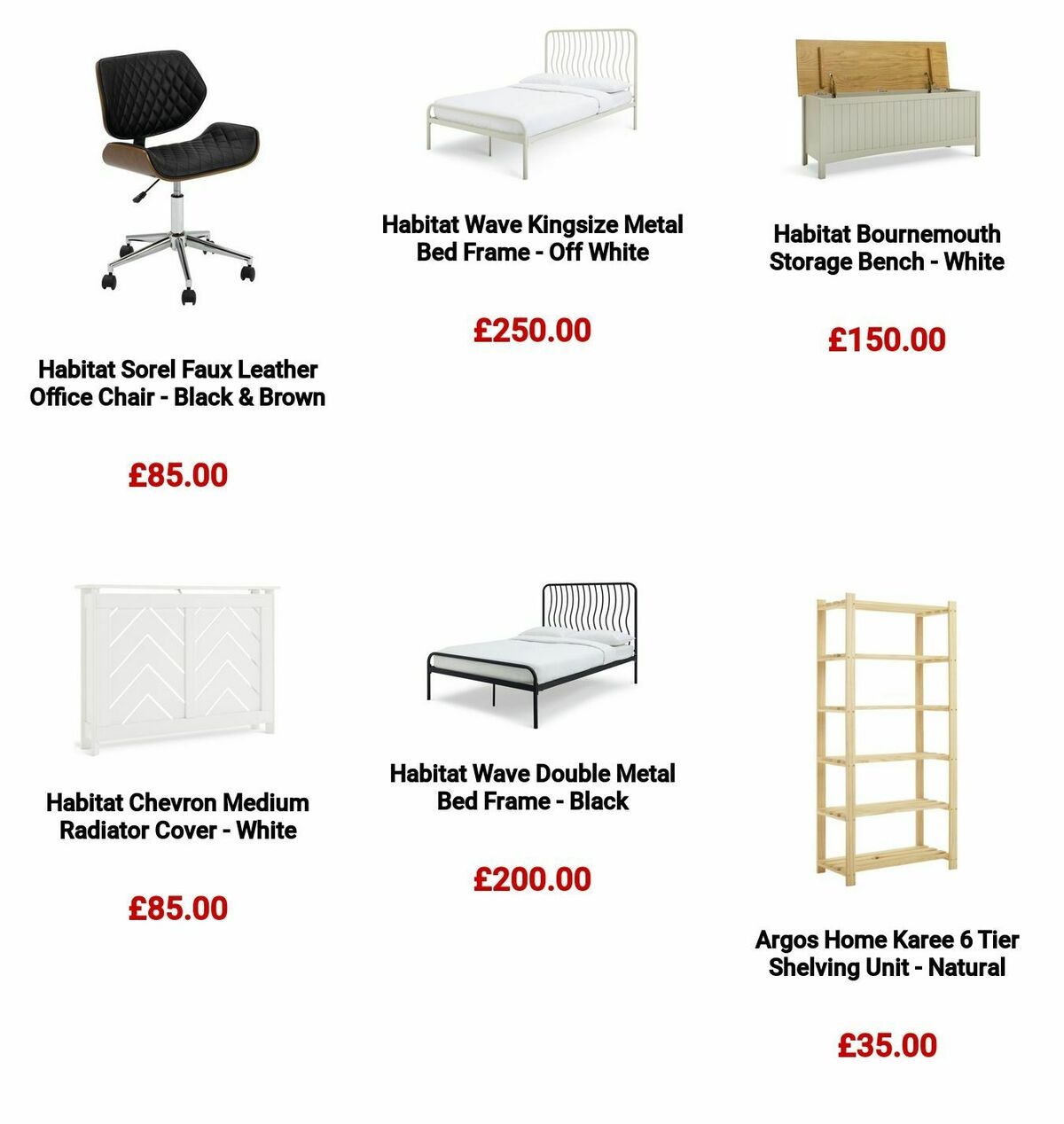 Argos Offers from 7 August