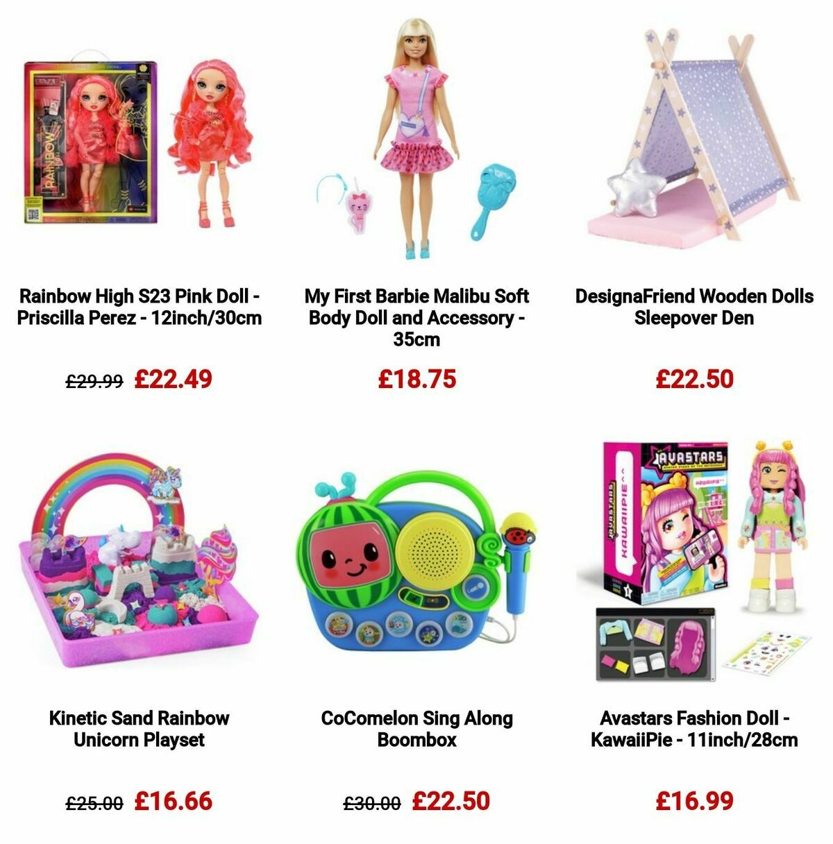 Argos Offers from 9 October