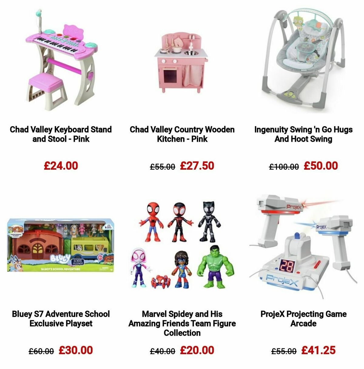 Argos Offers from 9 October