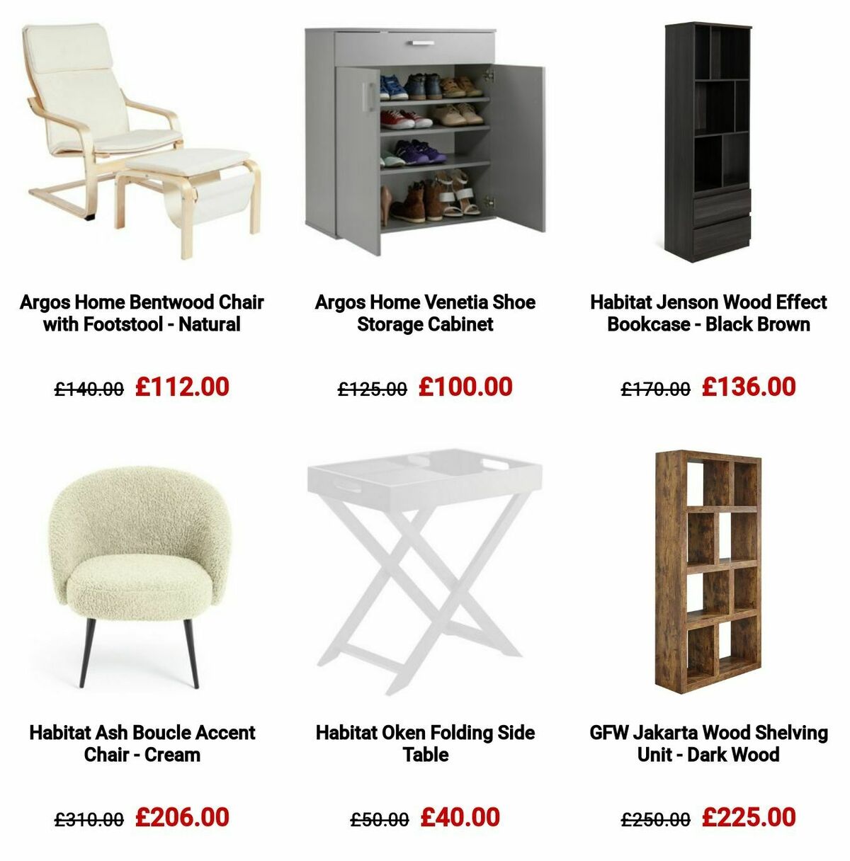 Argos Offers from 16 October