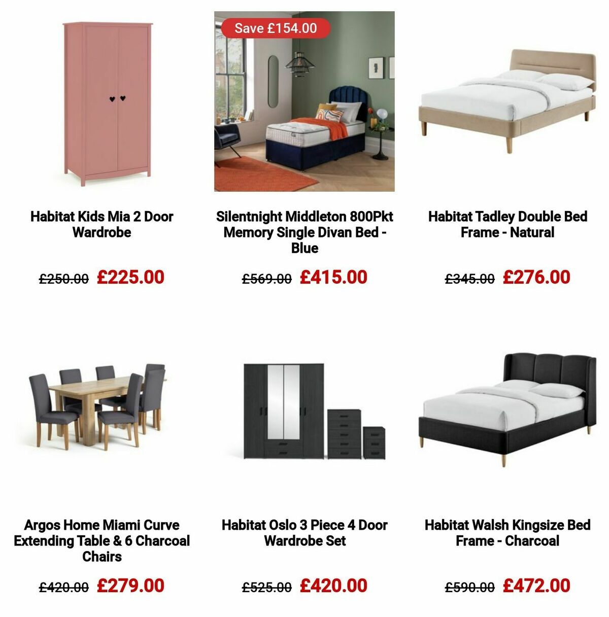 Argos Offers from 16 October