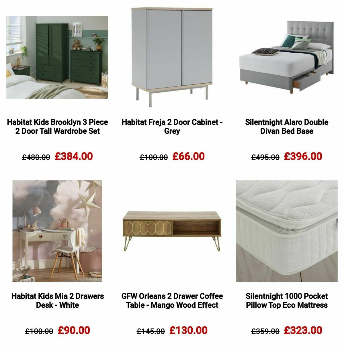 Argos Offers from 16 October