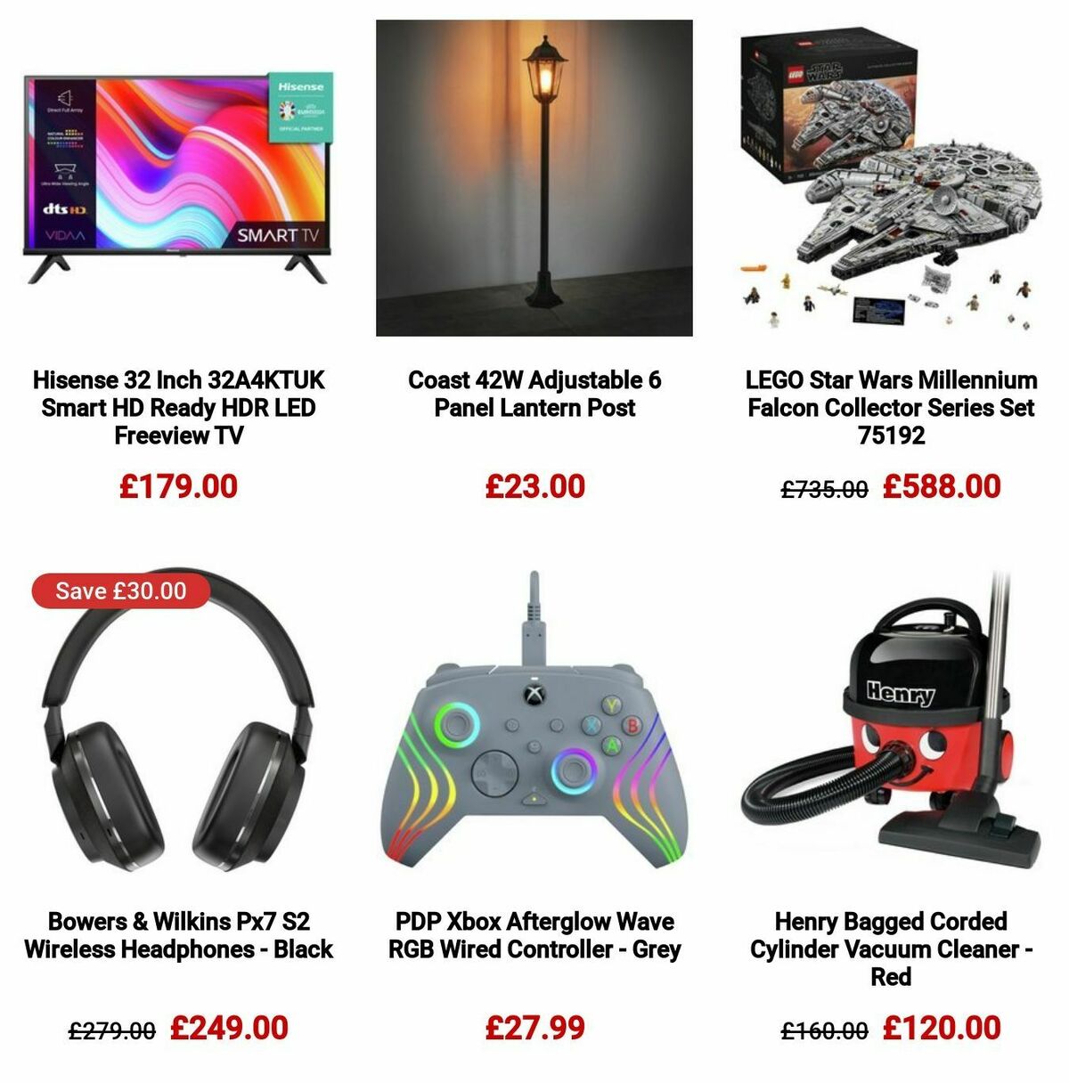 Argos Black Friday Offers from 1 November