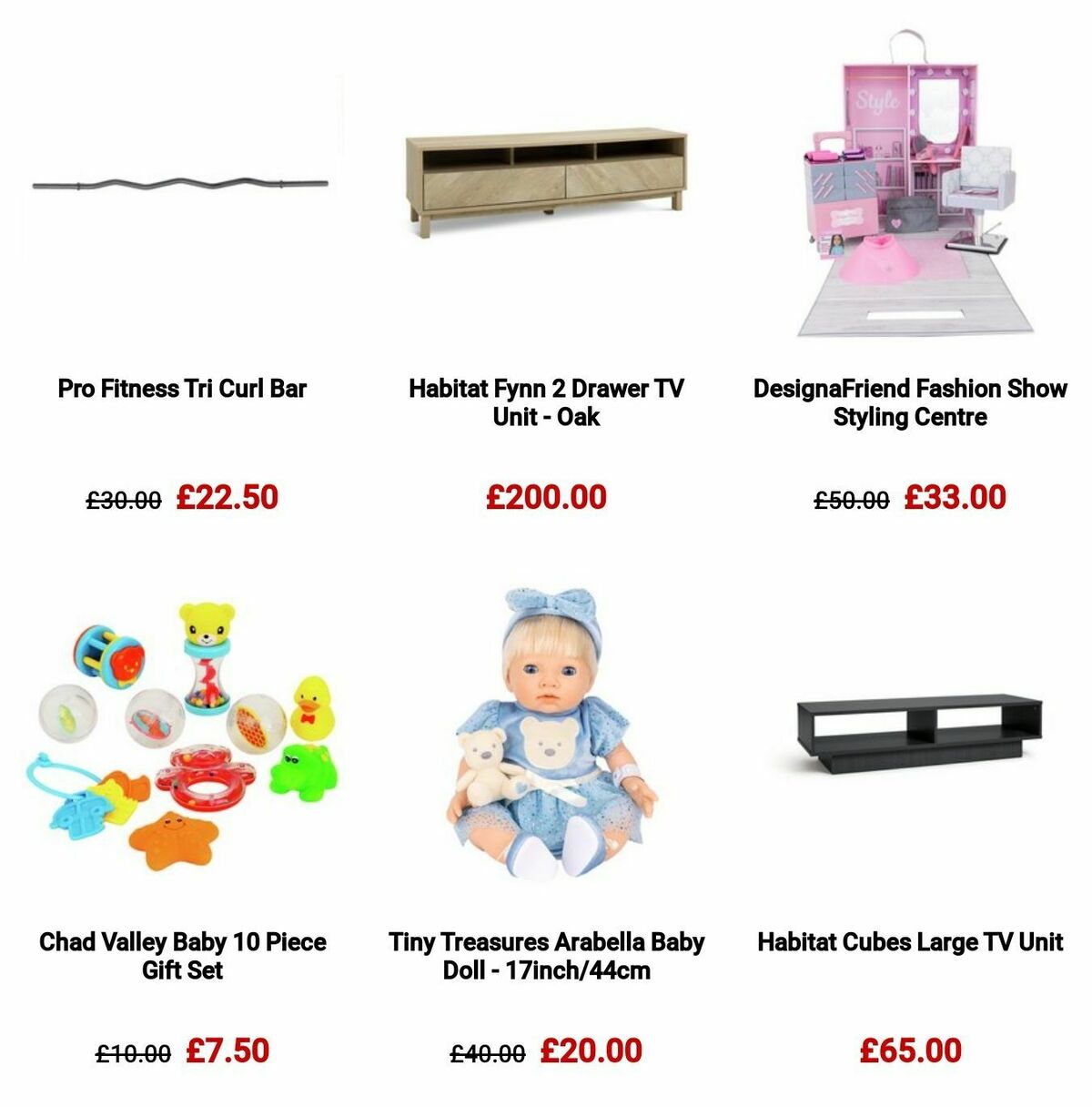 Argos Black Friday Offers from 1 November