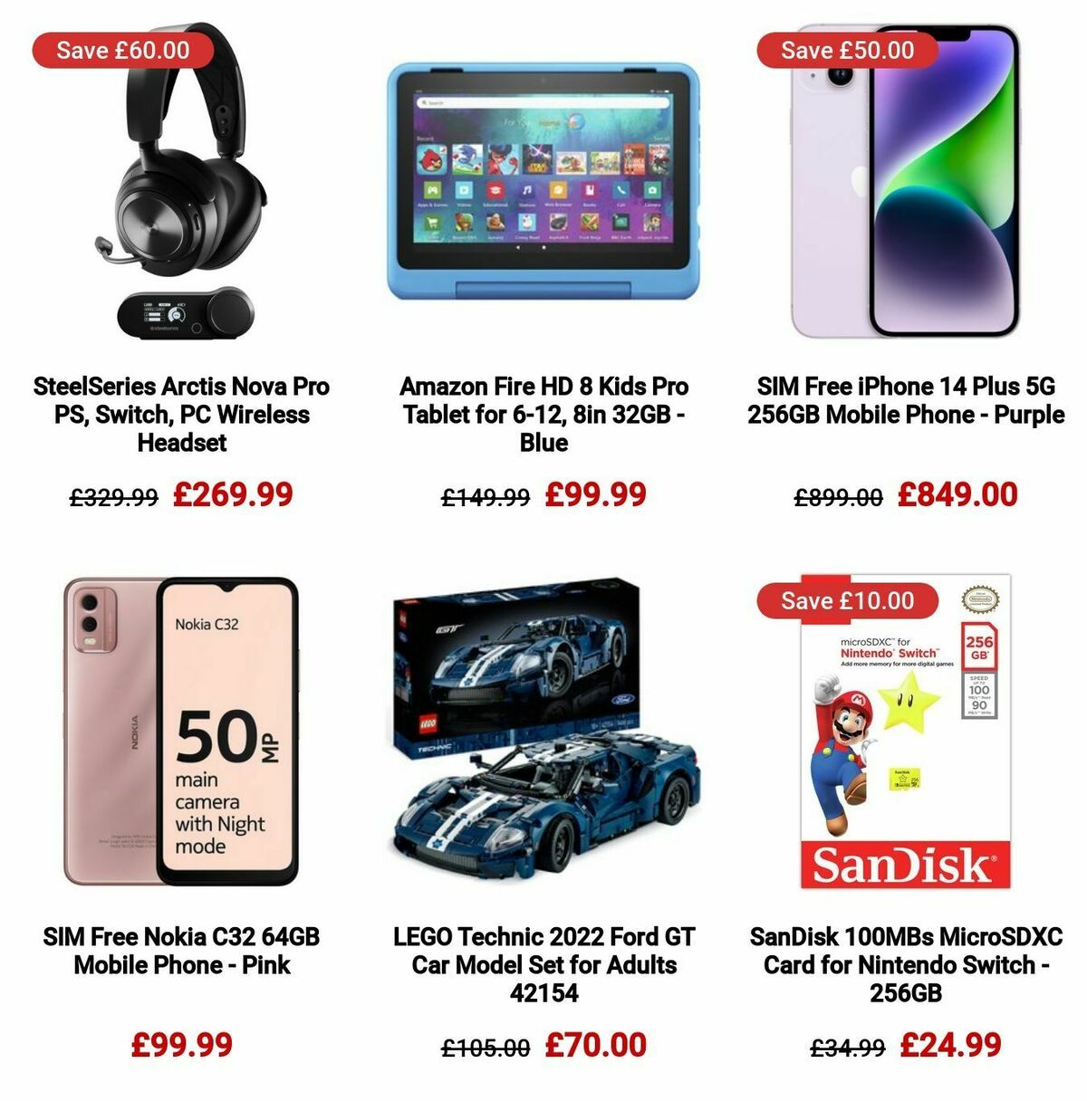 Argos Black Friday Offers from 20 November