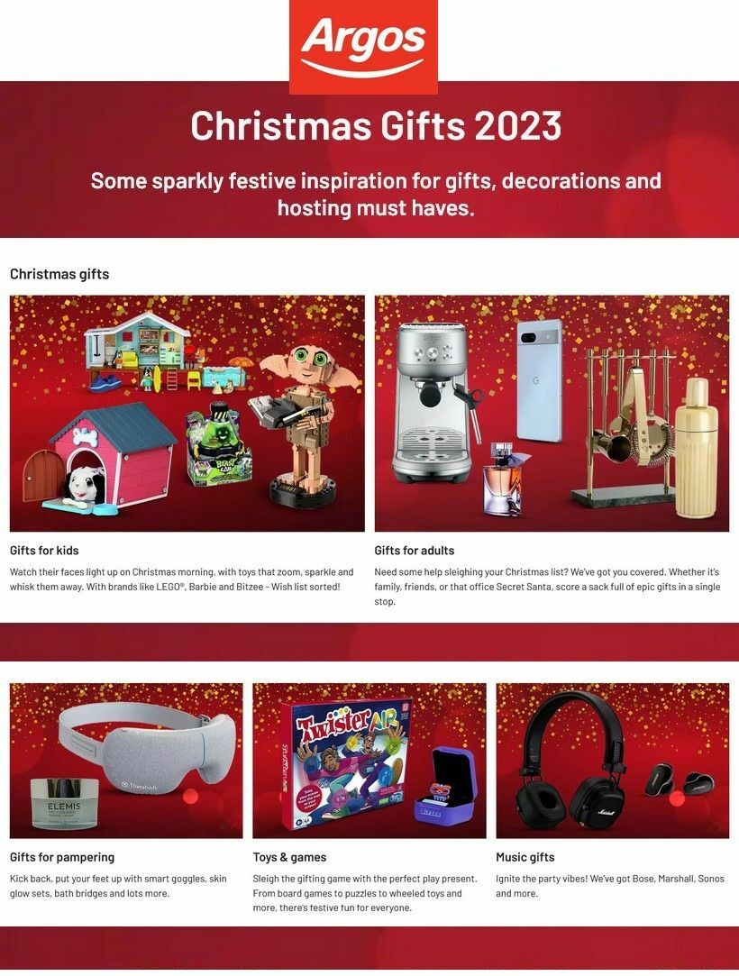 Argos Offers from 26 November