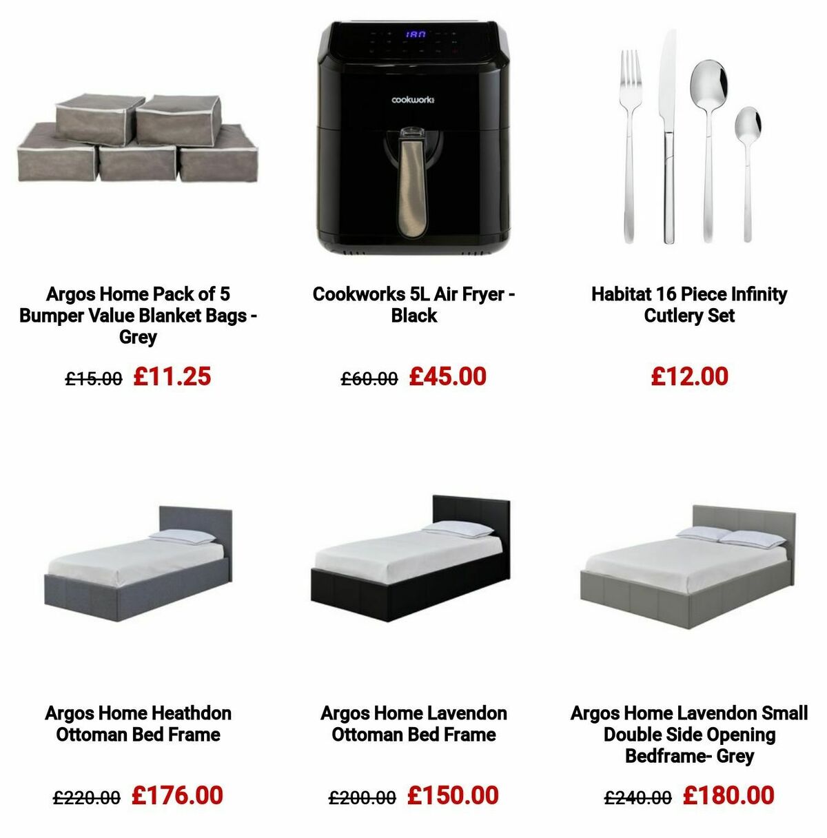 Argos Offers from 25 December