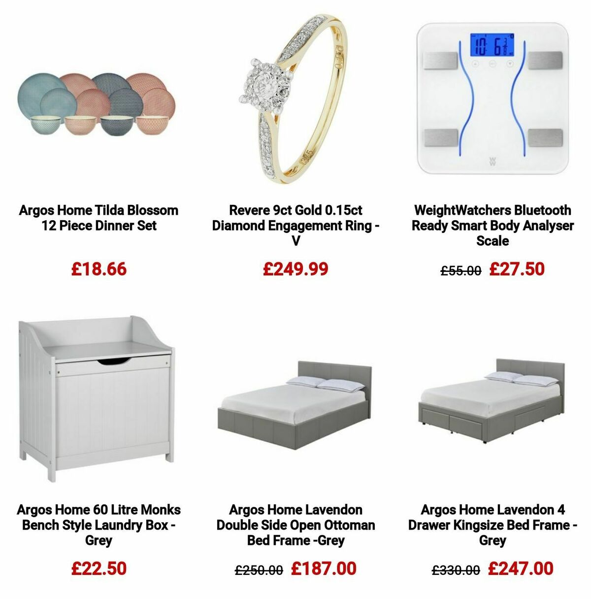 Argos Offers from 25 December