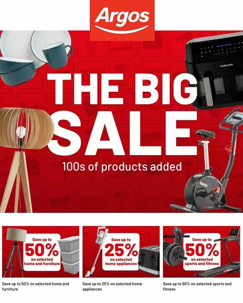 Argos Offers from 2 January