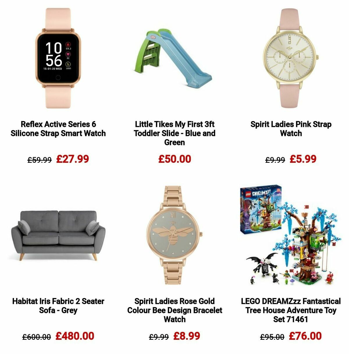 Argos Offers from 2 January