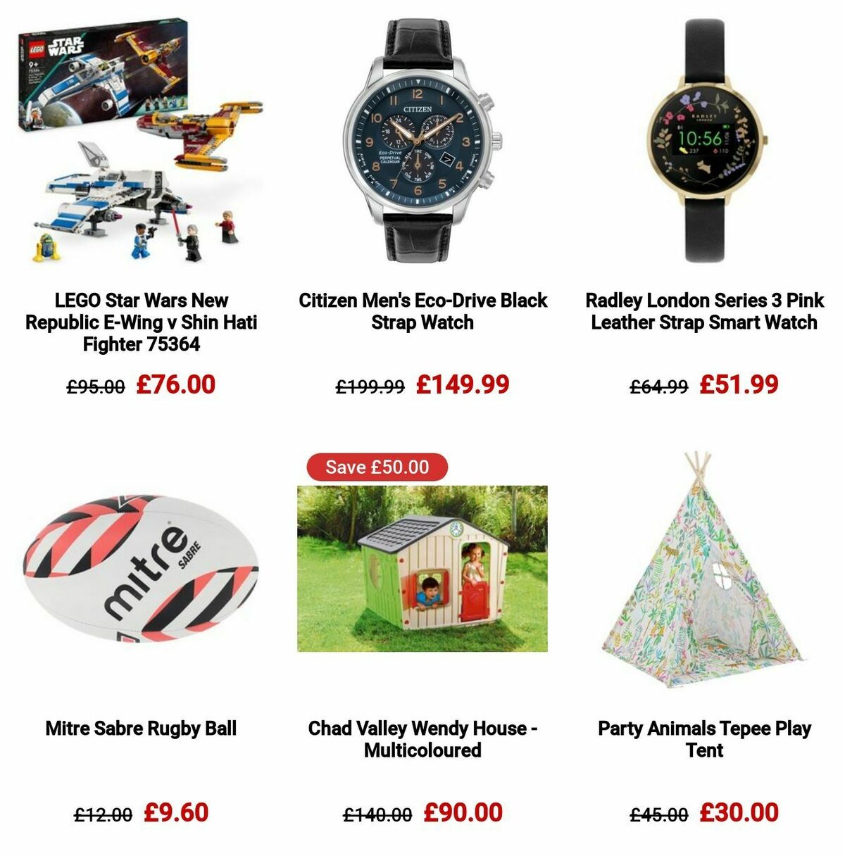 Argos Offers from 2 January