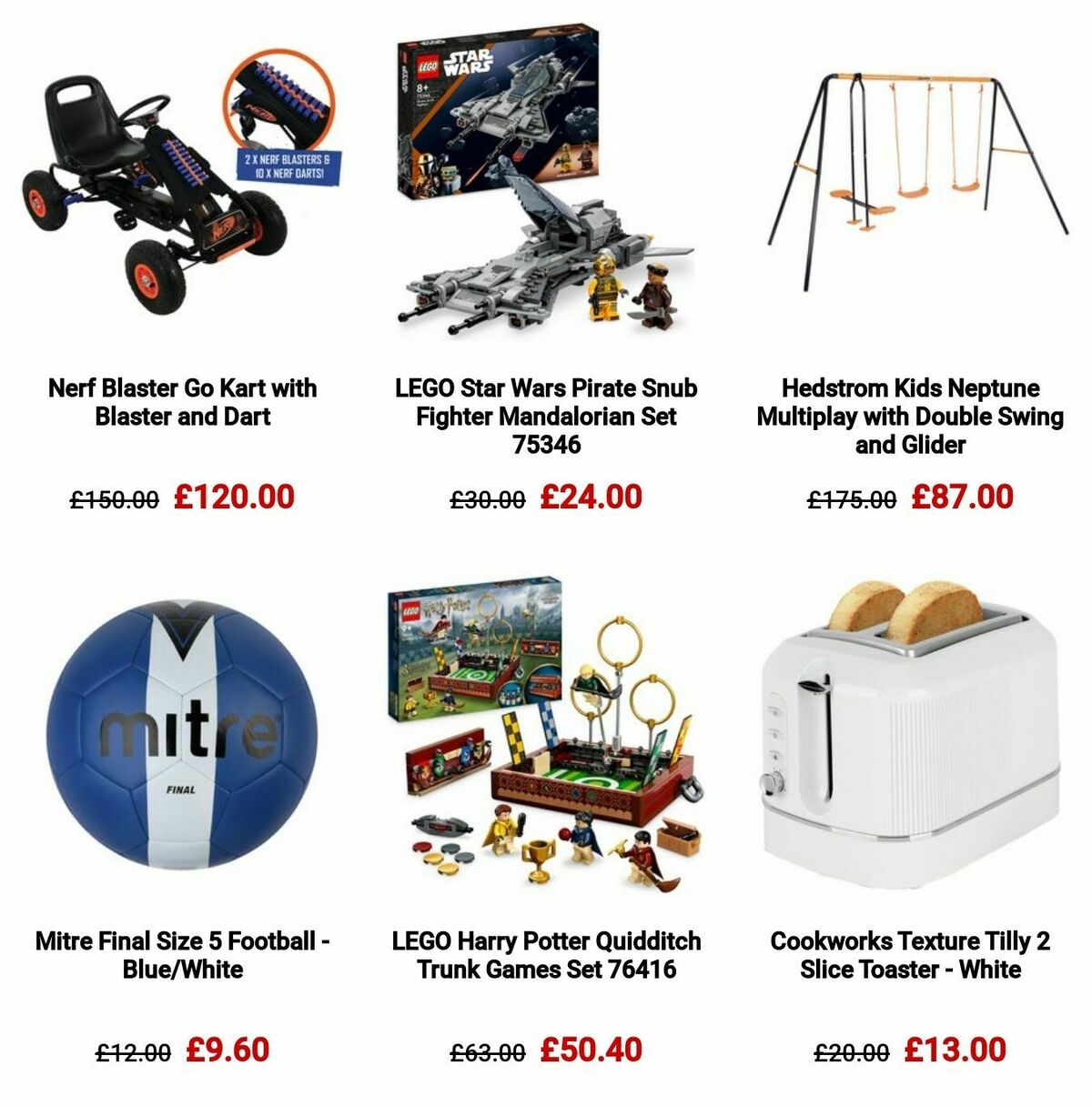 Argos Offers from 2 January