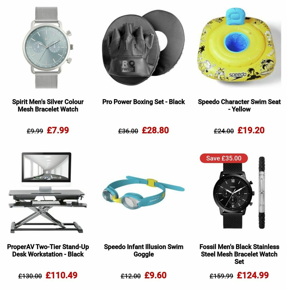 Argos Offers from 2 January