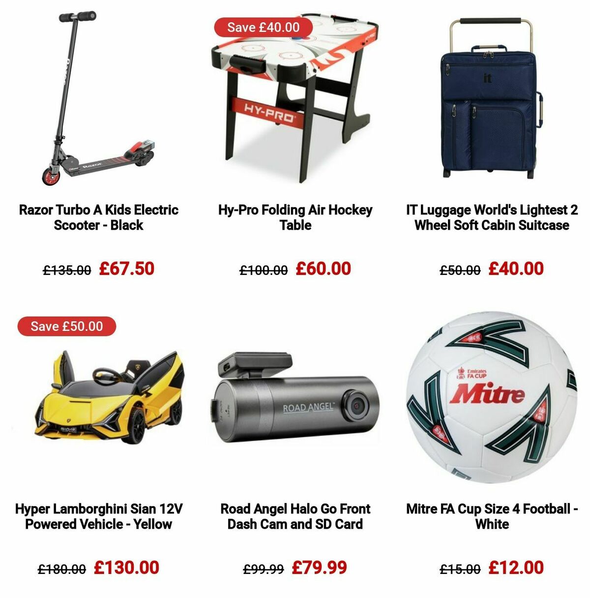 Argos Offers from 2 January