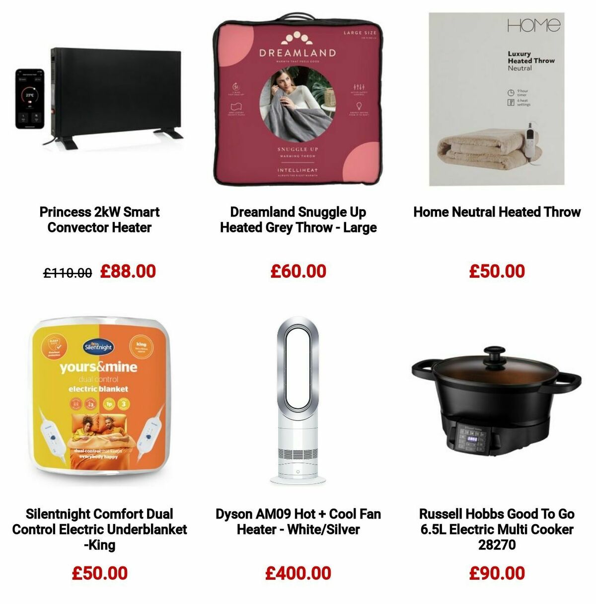 Argos Offers from 24 January
